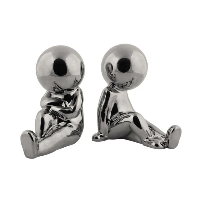 Present Time Boekenstandaard Joey Chrome