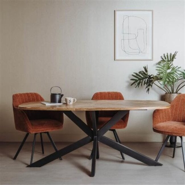 Tower Living Eettafel Silvi 180x100 – naturel