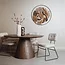 Tower Living Eettafel Premana rond - 130 x 130 – zwart
