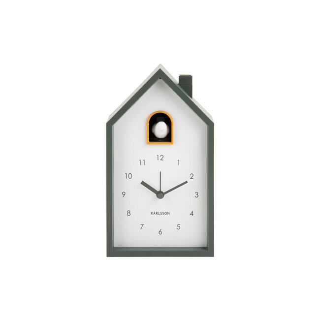 Karlsson Wekker Modern Cuckoo Jungle Groen