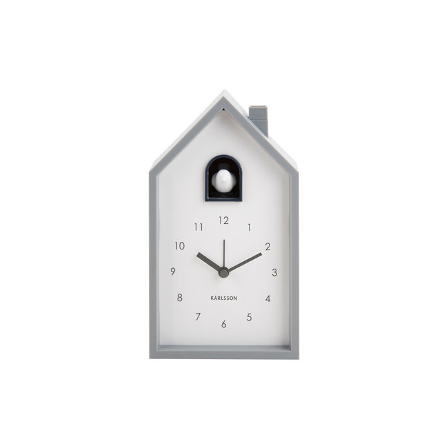 Karlsson Wekker Modern Cuckoo Grijs