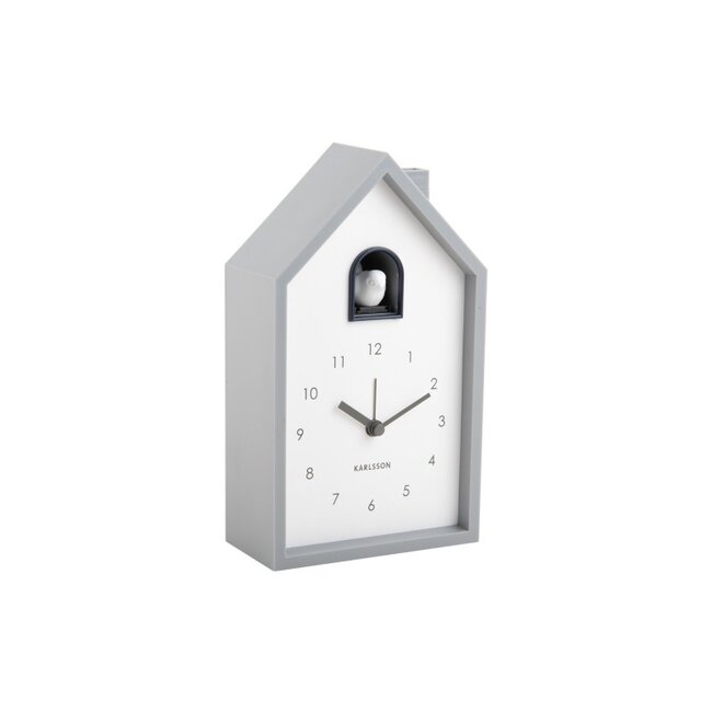 Karlsson Wekker Modern Cuckoo Grijs