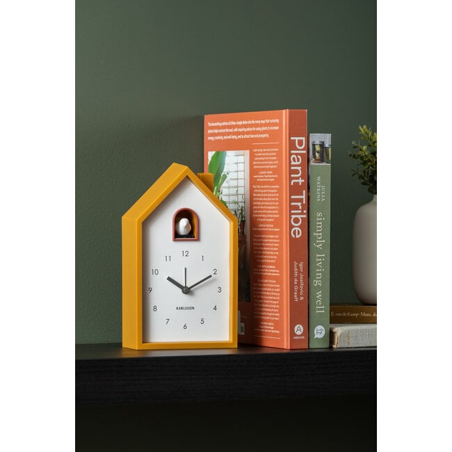 Karlsson Wekker Modern Cuckoo Geel