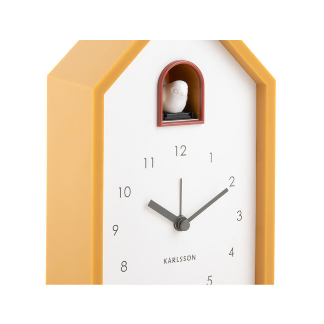Karlsson Wekker Modern Cuckoo Geel