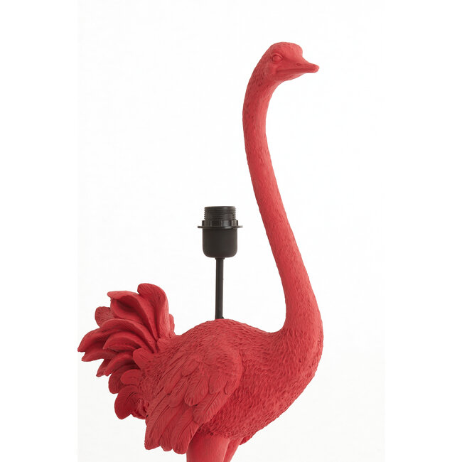Light en Living Lampvoet 38,5x27x95 cm OSTRICH roze