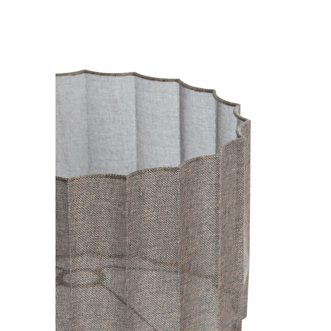 Light en Living Kap cilinder 40-40-25 cm DISLI linnen  bruin