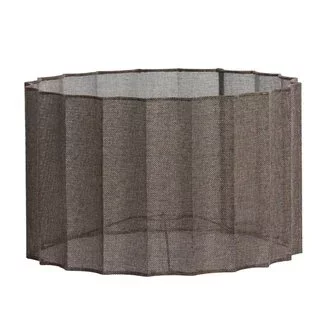 Light en Living Kap cilinder 40-40-25 cm DISLI linnen  bruin