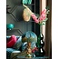 Light en Living Kap Ø35x26 cm MALACIA velvet groen
