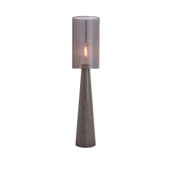 Light en Living Vloerlamp Ø38x180 cm MICKY linnen  bruin