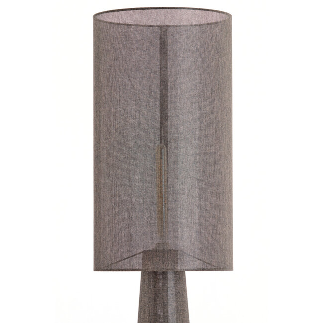 Light en Living Vloerlamp Ø38x180 cm MICKY linnen  bruin