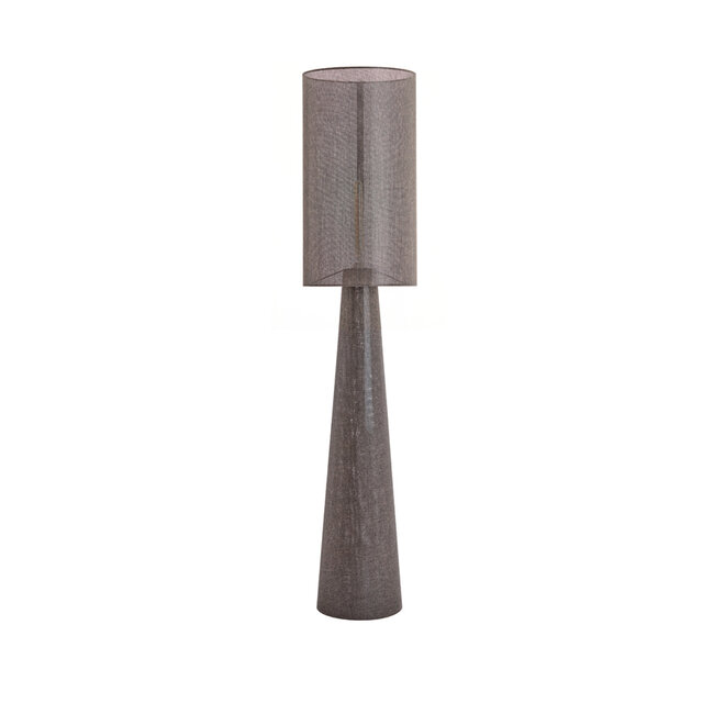 Light en Living Vloerlamp Ø38x180 cm MICKY linnen  bruin