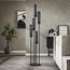 WoonStijl Vloerlamp 5L getrapt tube mesh