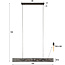 WoonStijl Hanglamp 120 tube mesh