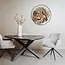 Tower Living Eettafel Trivero 150x150 Mango Olijfbruin