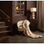 PTMD Fauteuil Carice Beige met gouden onderstel