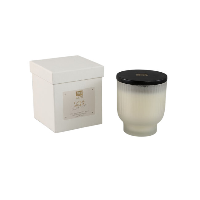 PTMD PTMD Geurkaars New Elements Floral Arabia L - Luxe Sheaboterwas