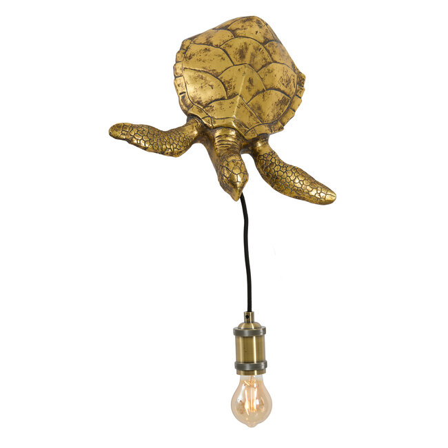 Light en Living Wandlamp 35x26x20 cm TURTLE brons