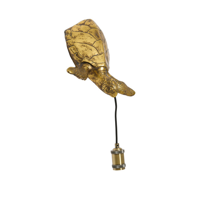 Light en Living Wandlamp 35x26x20 cm TURTLE brons