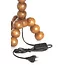 Light en Living Lampvoet 20x20x40 cm VEGLIO hout olie  bruin