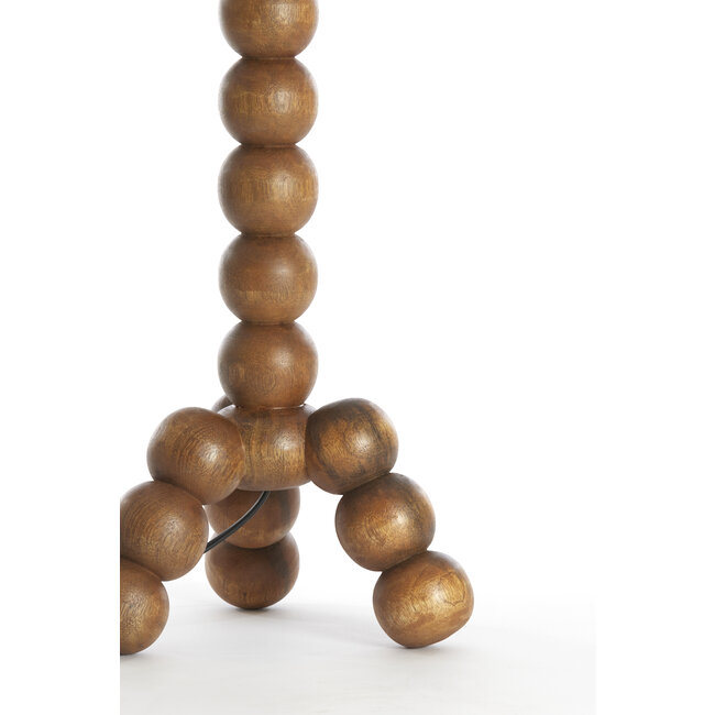 Light en Living Lampvoet 20x20x40 cm VEGLIO hout olie  bruin