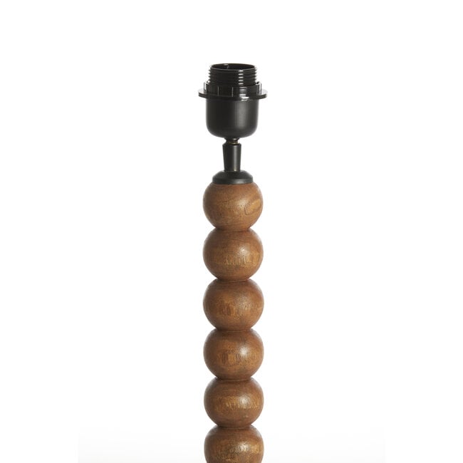 Light en Living Lampvoet 20x20x40 cm VEGLIO hout olie  bruin
