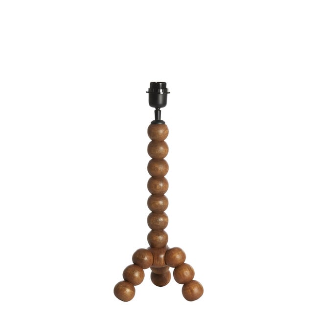 Light en Living Lampvoet 20x20x40 cm VEGLIO hout olie  bruin