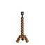 Light en Living Lampvoet 20x20x40 cm VEGLIO hout olie  bruin