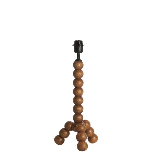 Light en Living Lampvoet 20x20x40 cm VEGLIO hout olie  bruin