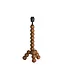Light en Living Lampvoet 20x20x40 cm VEGLIO hout olie  bruin