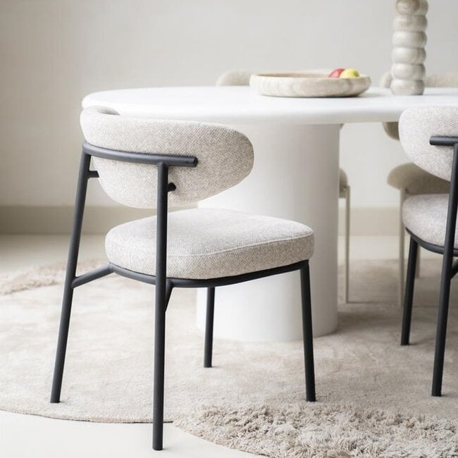 By Boo Eettafelstoel Jari – beige