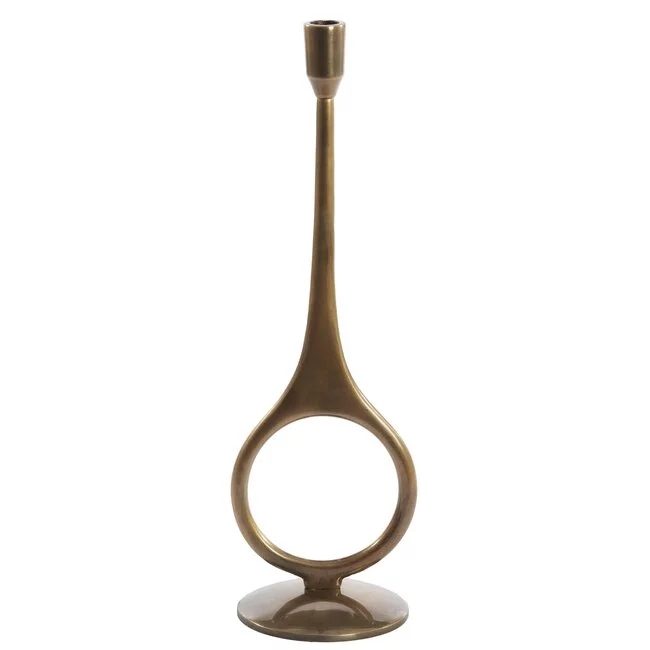 Light en Living Kandelaar Ø13x55 cm ANTIGA antiek brons