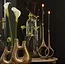 Light en Living Kandelaar Ø13x55 cm ANTIGA antiek brons