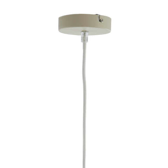 Light en Living Hanglamp Ø60X42,5 cm ZUBEDA linnen naturel