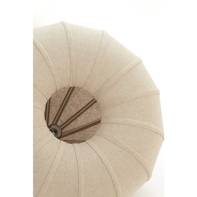 Light en Living Hanglamp Ø40X28,5 cm ZUBEDA linnen naturel