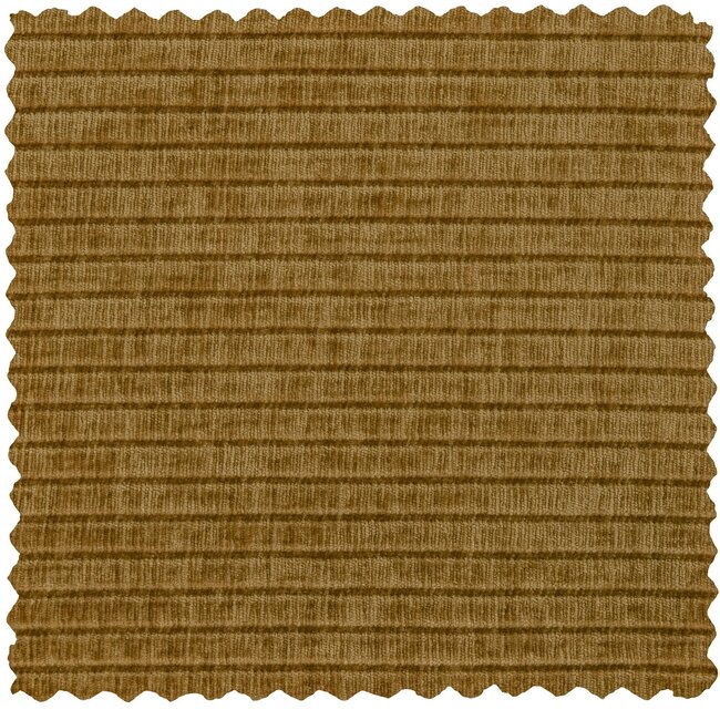Woood Mojo draaifauteuil geweven ribstof honinggeel