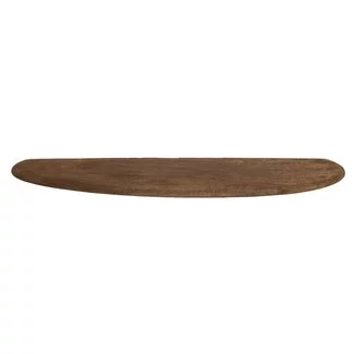 Light en Living Wandplank 49x15x3 cm GINOSU mat donker bruin