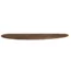 Light en Living Wandplank 70x17x3 cm GINOSU mat donker bruin