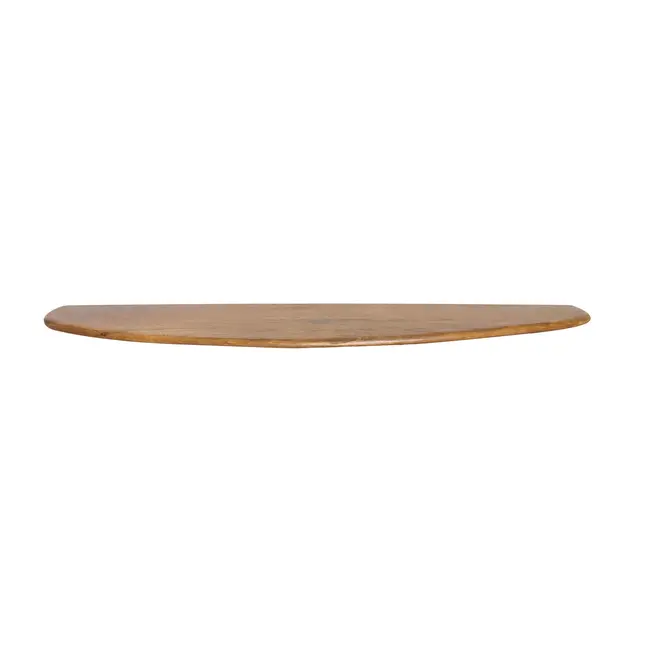 Light en Living Wandplank 80x20x3 cm GINOSU olie bruin