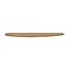 Light en Living Wandplank 80x20x3 cm GINOSU olie bruin