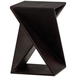 Woood IKEM bijzettafel acacia donkerbruin