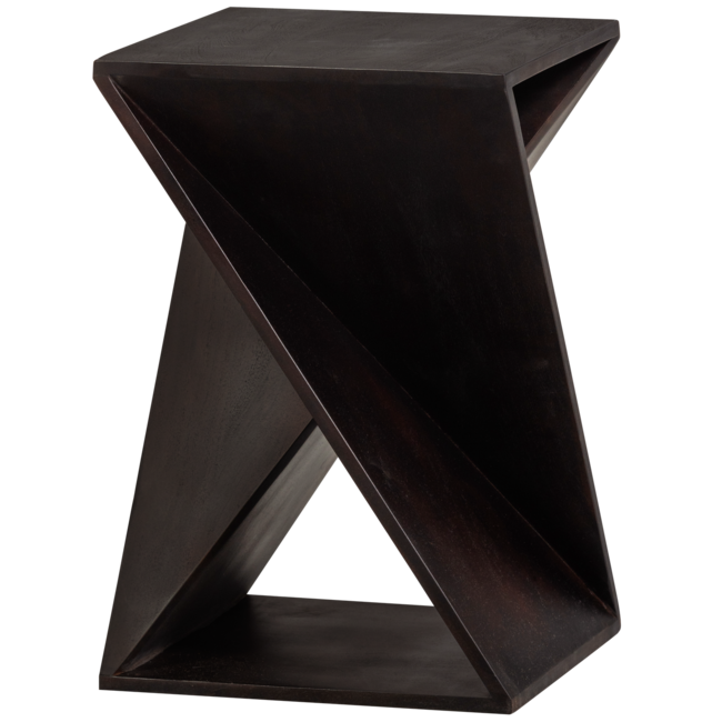 Woood IKEM bijzettafel acacia donkerbruin