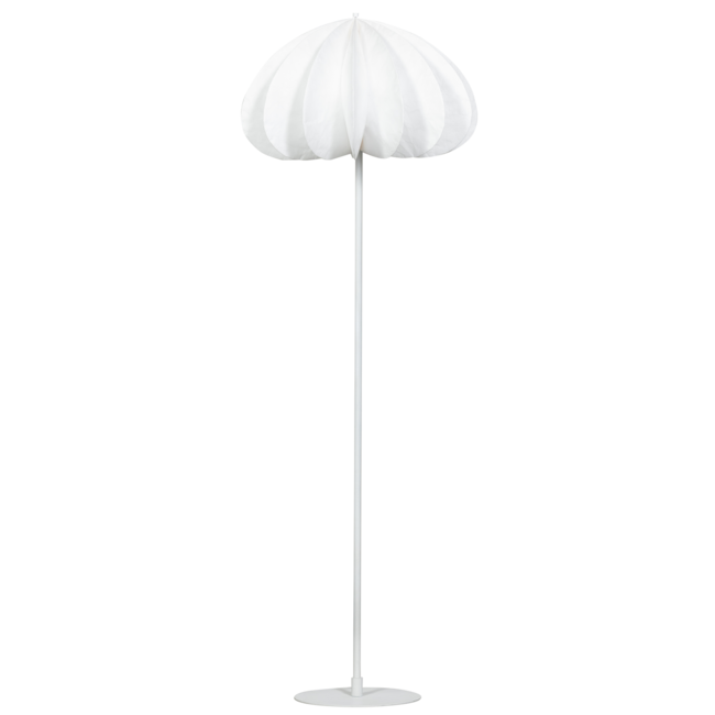 Woood DALIA vloerlamp tyvek papier wit 150xO50CM