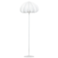 Woood DALIA vloerlamp tyvek papier wit 150xO50CM