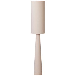 Woood LOFT vloerlamp XL metaal/boucle naturel 187xO35CM