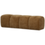 Woood MOJO eetbankje 164CM geweven ribstof honinggeel