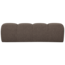 Woood MOJO eetbankje 164CM boucle bruin melange