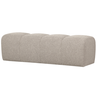 Woood MOJO eetbankje 164CM boucle beige melange