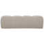 Woood MOJO eetbankje 164CM boucle beige melange