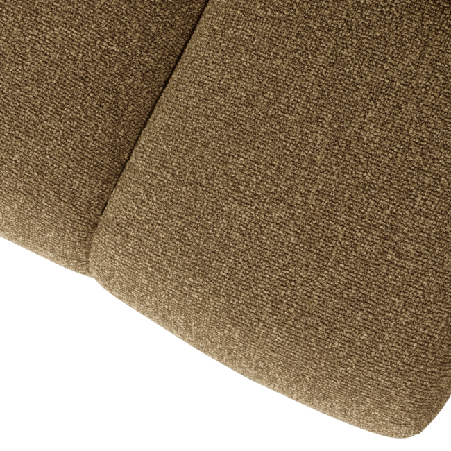 Woood MOJO eetbankje 164CM boucle geel/bruin melange