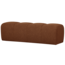 Woood MOJO eetbankje 164CM boucle roestbruin melange